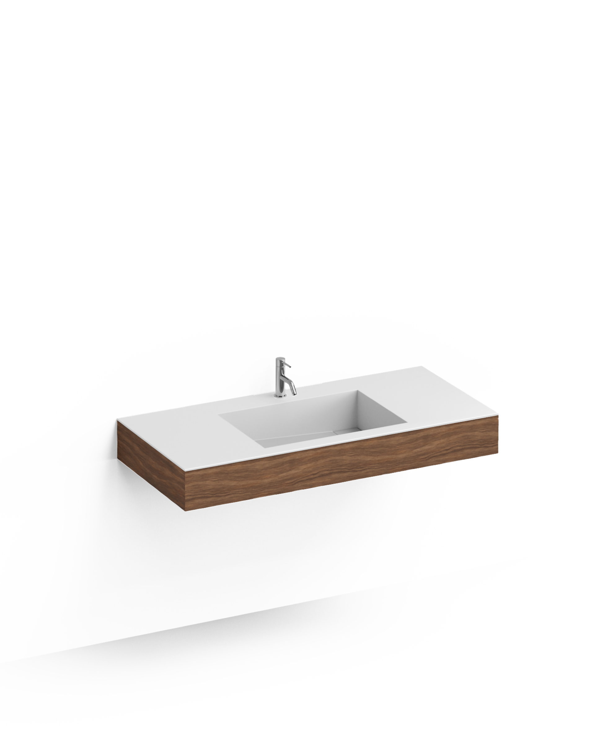 ラヴィタスW1650 ホワイト×ウォールナット | 洗面台 | 住宅設備機器